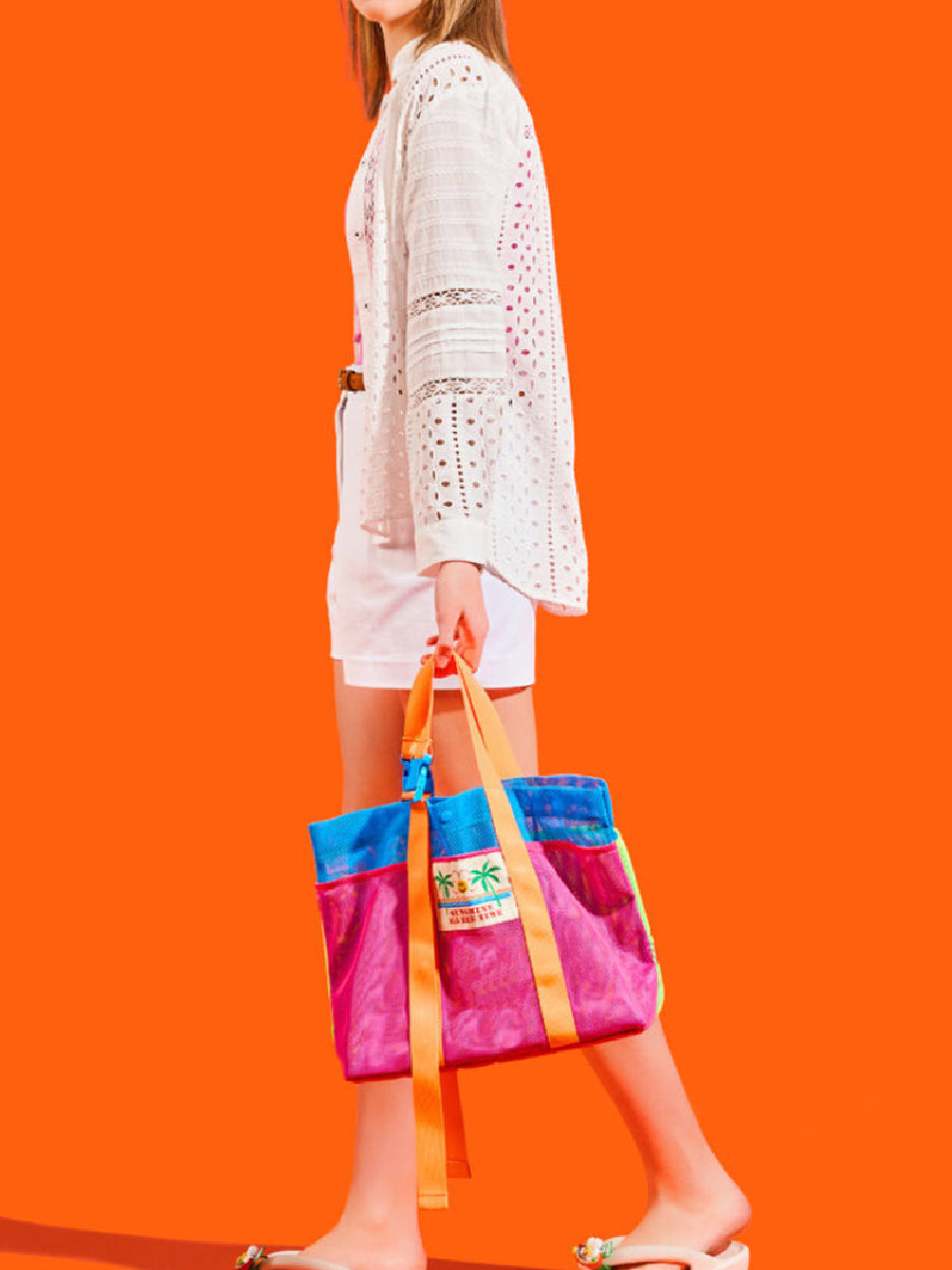 Meshi Beach Bag Pink